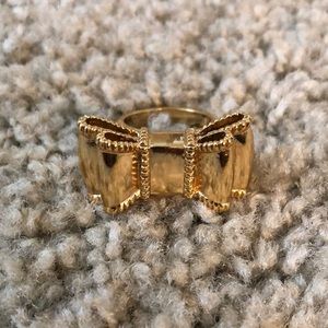 Gold Kate Spade Bow Ring